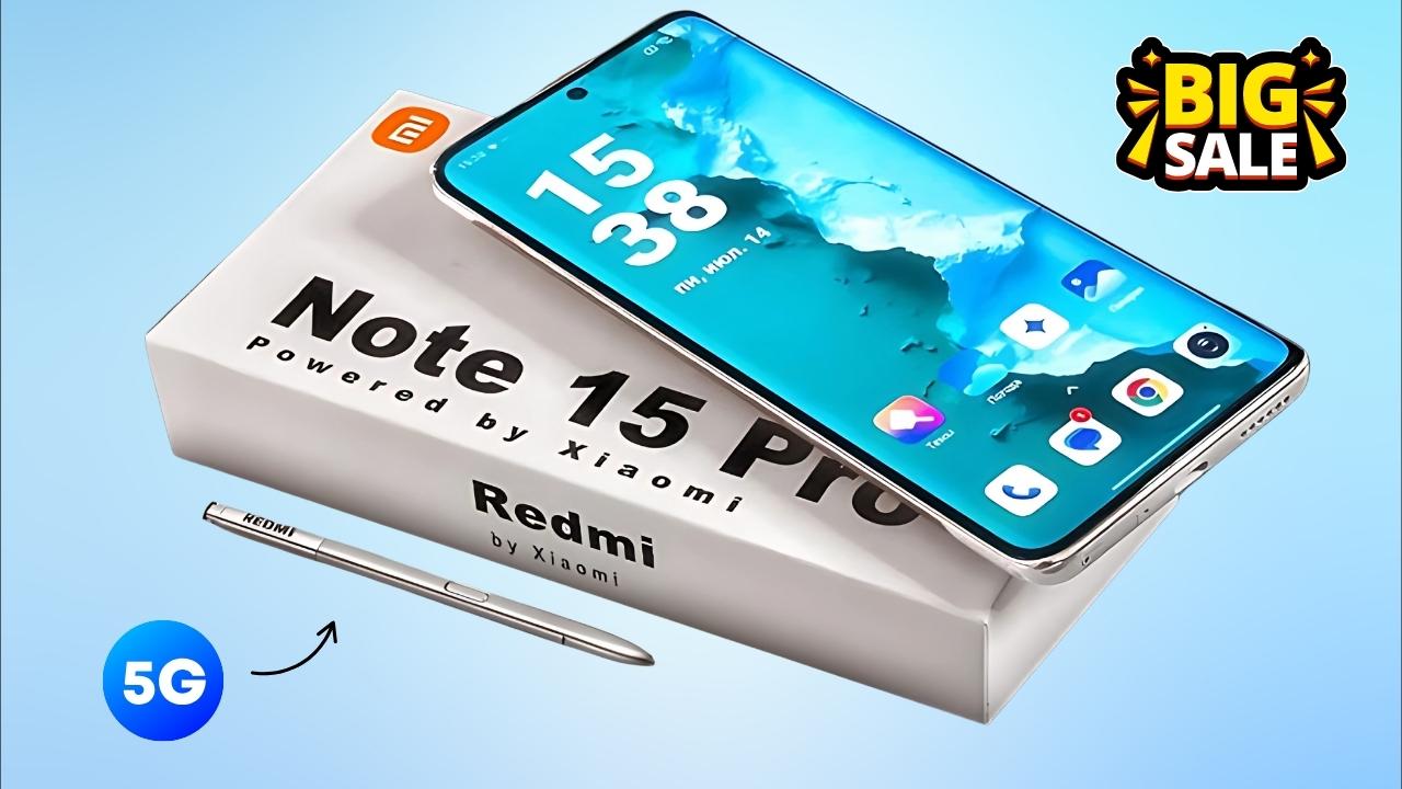 Redmi Note 15 Pro 5G – 16GB RAM, 256GB Storage, 200MP Camera, Grab Now at ₹16,990!