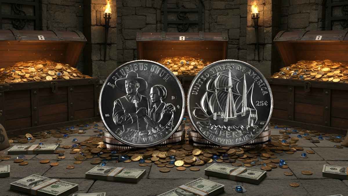 US Mint Sales 2026: Mayflower Compact Quarters Sell Fast and Platinum Eagle Ranks High