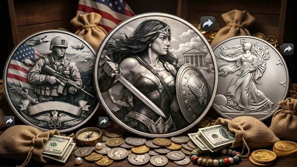 US Mint November Releases: Marine Silver Eagle, Wonder Woman Coins and Final Collectible Issues Revealed