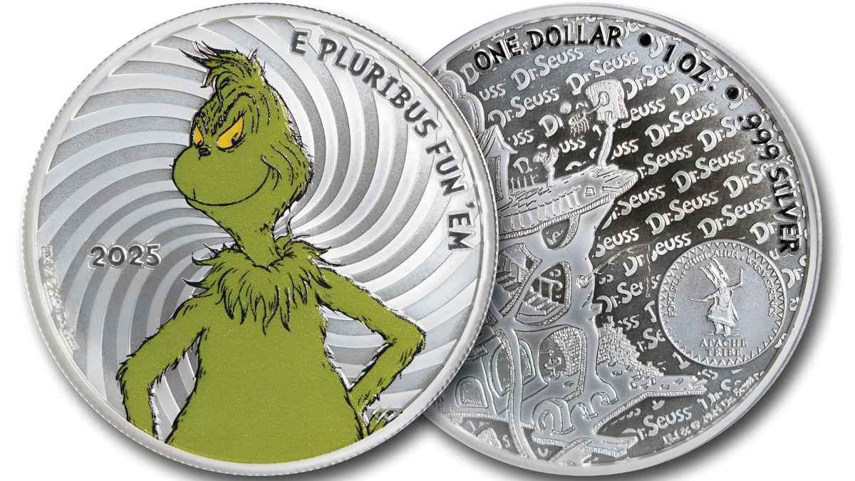 Rare Collectibles TV Exclusive: Dr. Seuss Grinch Gold Coin Adds Value to Rare Holiday Collectibles