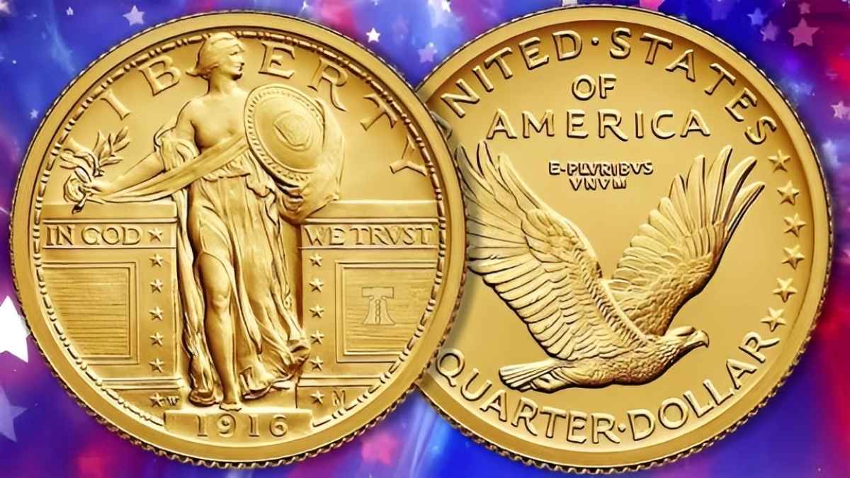 U.S. Mint 250th Anniversary: gold Standing Liberty coin and historic collector releases mark countdown celebration