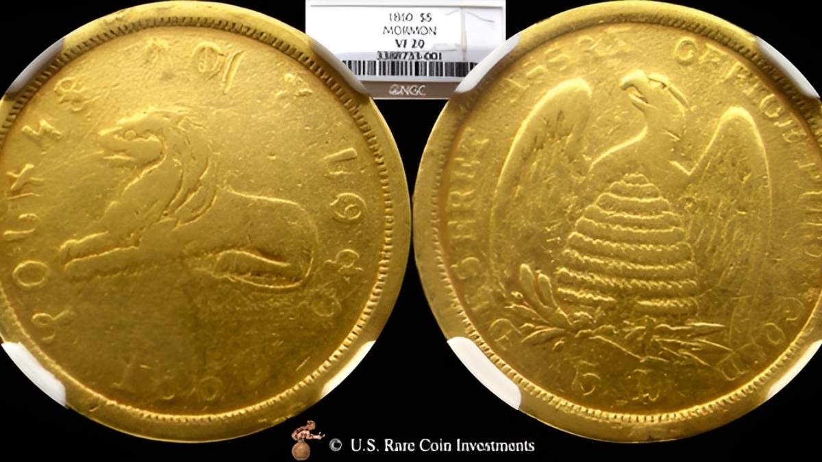 Mormon 5 Dollar Gold Coin Tops Heritage Auction: Rare U.S. Numismatic Sale Fetches 10.36 Million