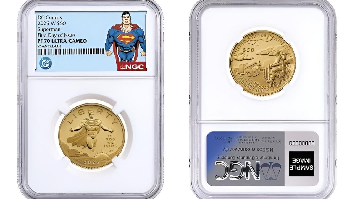 US Mint Launches Superman Gold Coin: Silver Medals Celebrate Iconic Hero in Historic Collector Release