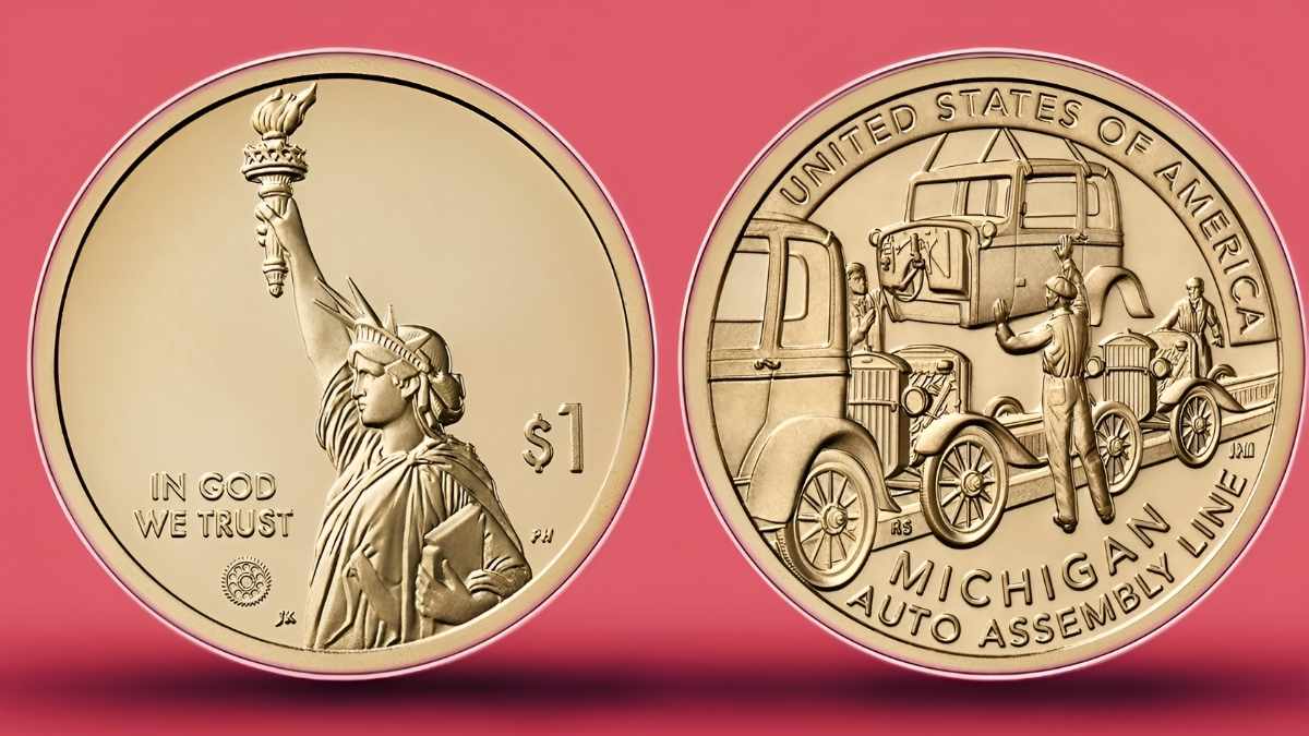 US Mint 2025 Michigan Innovation Dollar: Strong Debut with 887,225 Coins Sold Highlights Collector Demand