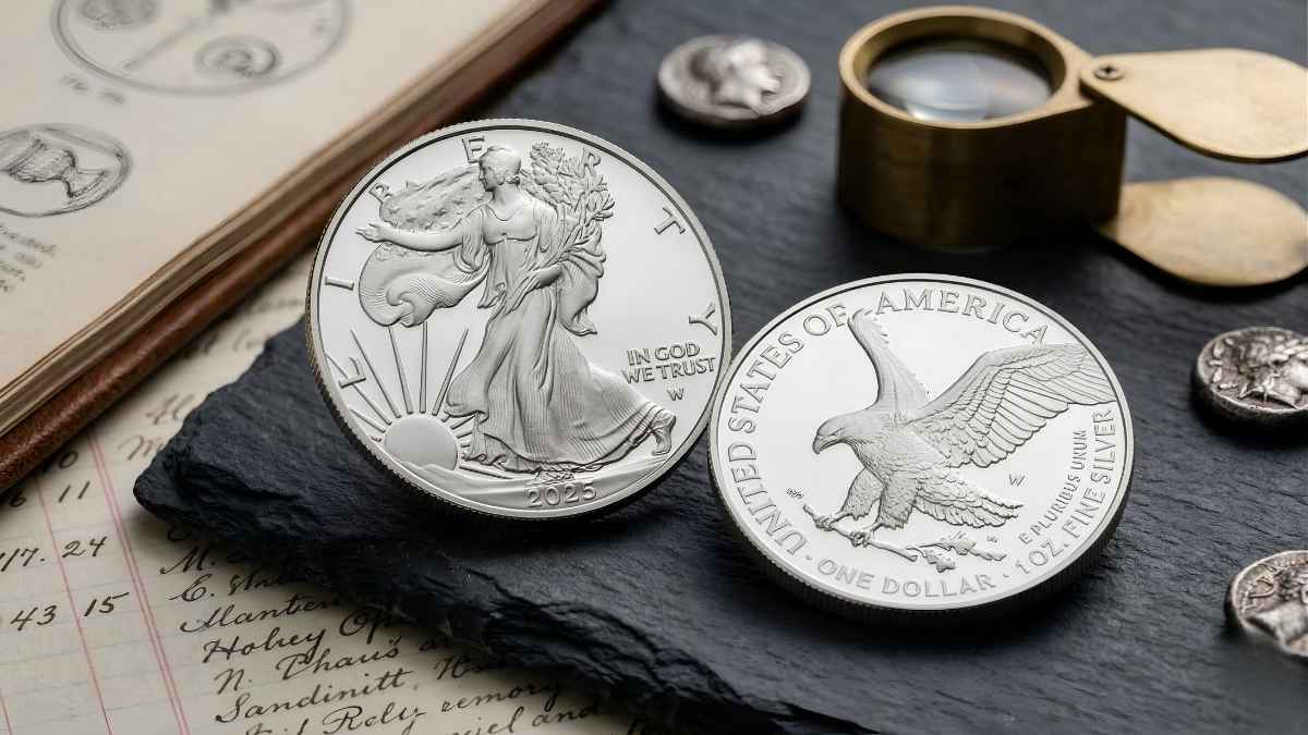 US Mint Sales 2025: Proof Silver Eagle 238,000 coins sold early strong demand highlights collector interest and market momentum
