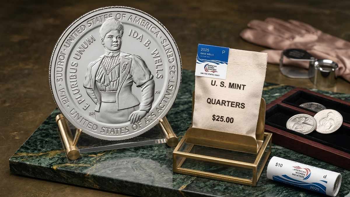 Ida B. Wells Quarter 2026: U.S. Mint Rolls and Bags Now Available with Easy Online Purchase and Collector Deposits