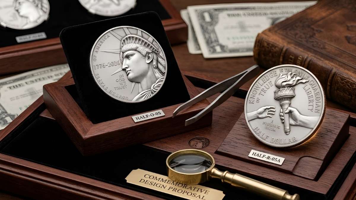 2026 Semiquincentennial Half Dollar: U.S. Mint Recommends Historic Designs to Celebrate America’s 250th Anniversary