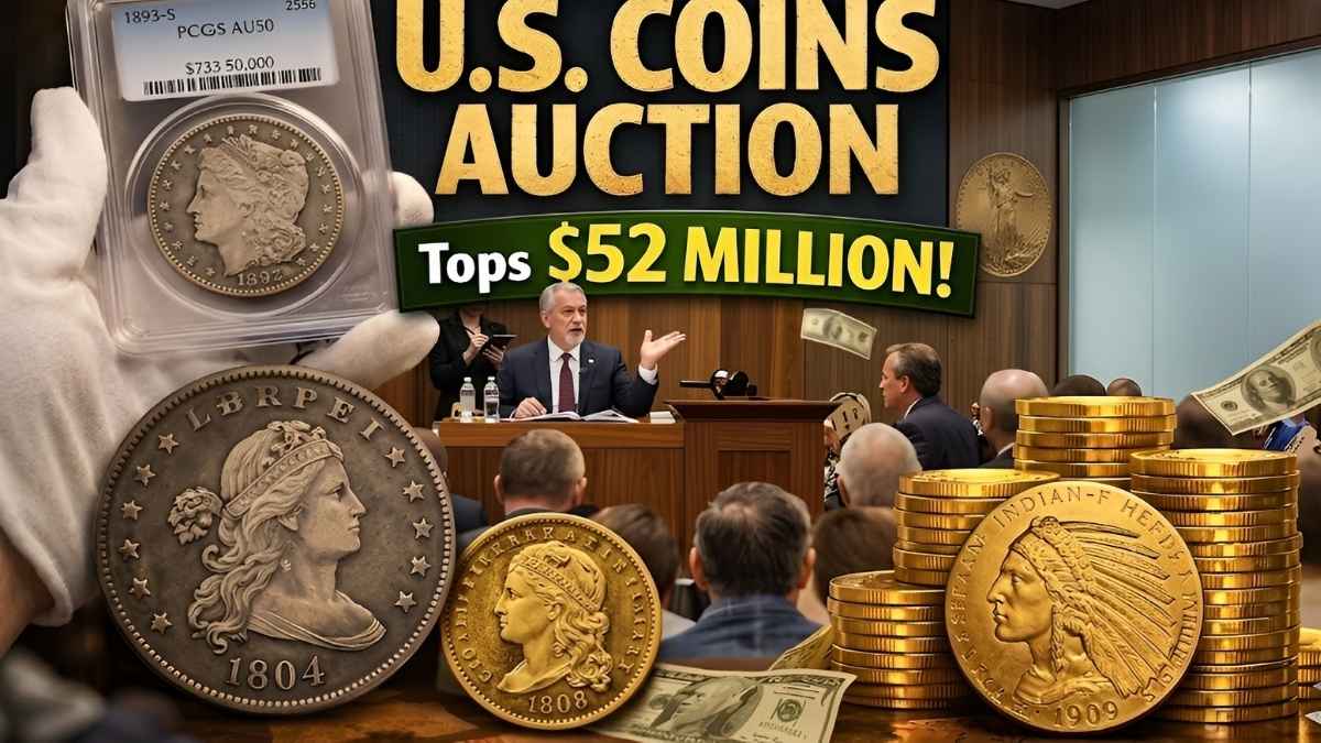 Heritage May CSNS Auction: US coins sale tops 52 million dollars with rare collectibles and record bids