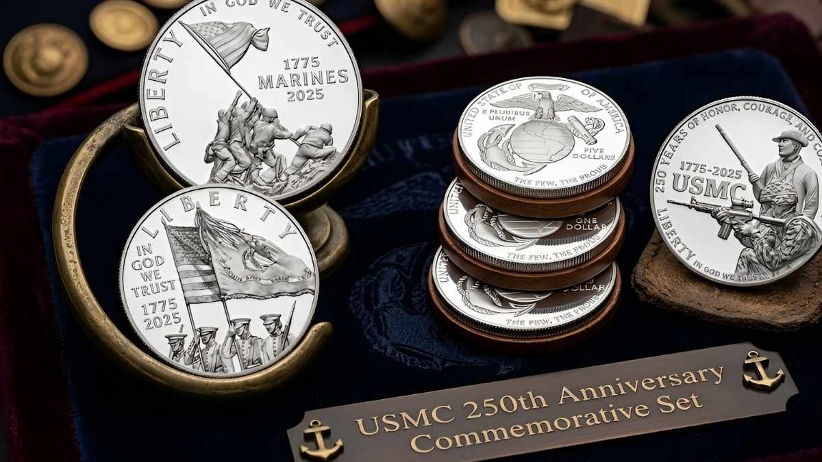 2026 Marine Corps 250th Anniversary: commemorative coin designs recommended to honor historic military milestone